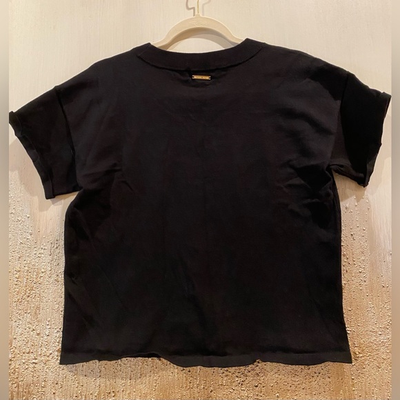 Michael Kors Black Logo Tee - Picture 3 of 12